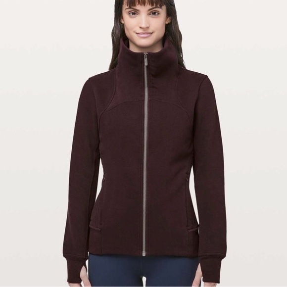 LULULEMON Moving Meditation Jacket- Plum Shadow - Picture 1 of 10